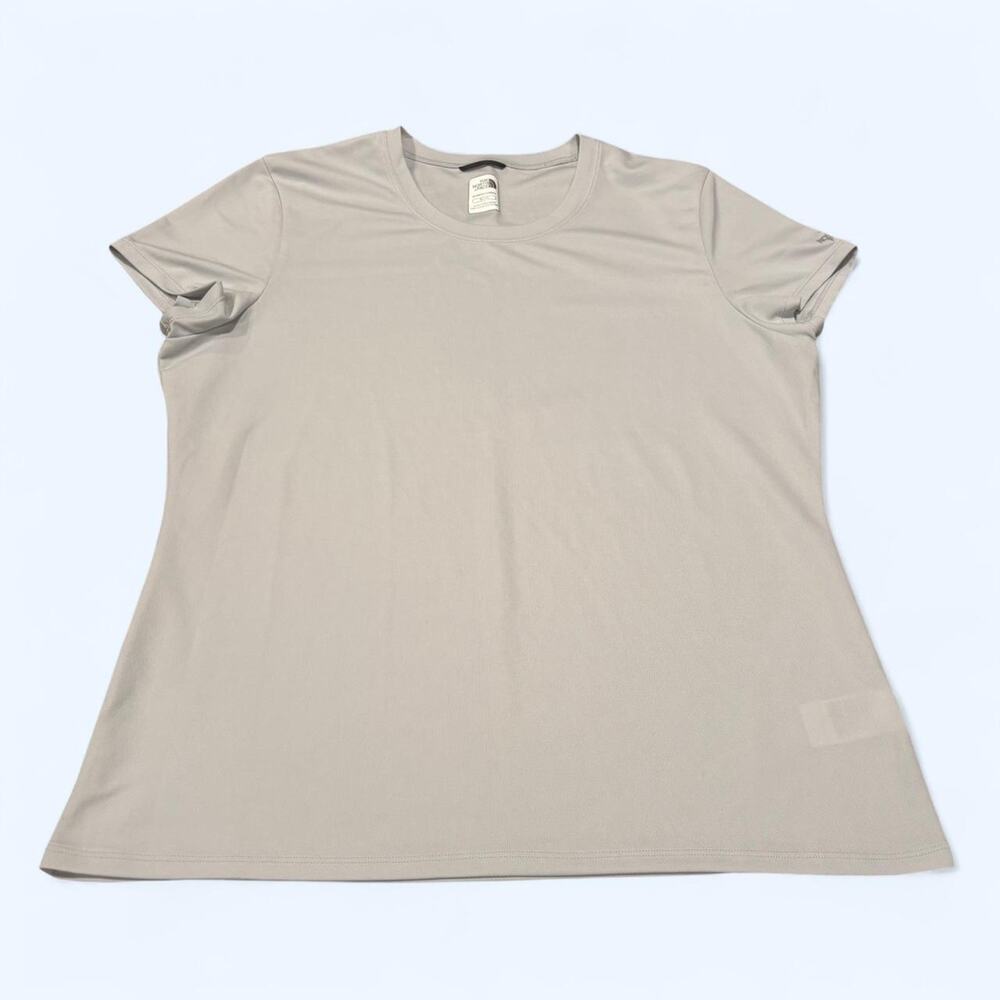 The North Face Women's XL Grey Short Sleeve Active Tee Shirt Training Top
